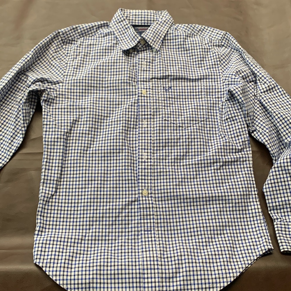 American eagle button up shirt